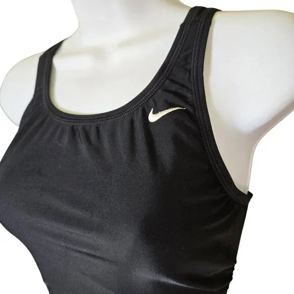 NIKE Womens Fast Back Tank Swimsuit Size SM 30 / 4 Competition Swim Suit - Picture 2 of 10